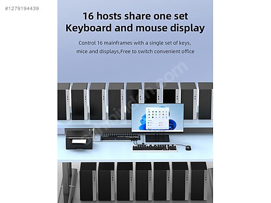 İkinci El ve Sıfır Alışveriş / Bilgisayar / Çevre Birimleri / KVM Dönüştürücü