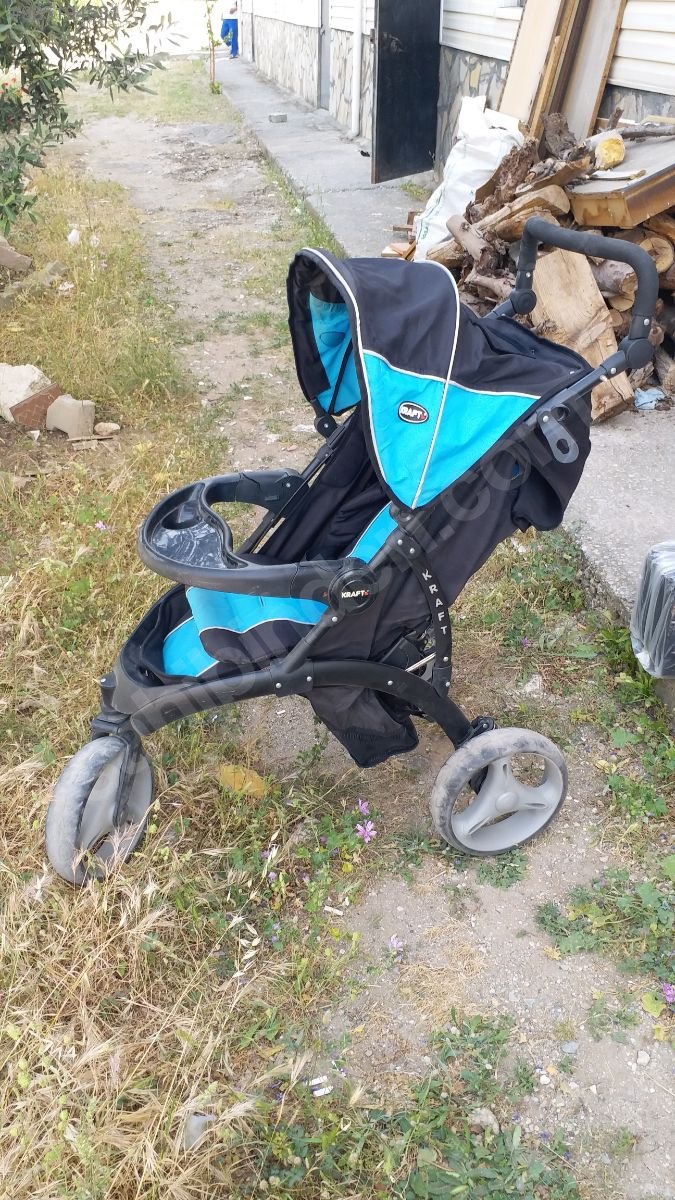 Kraft BEBEK ARABASI PUSETIYLE BERABER. Kraft Bebek