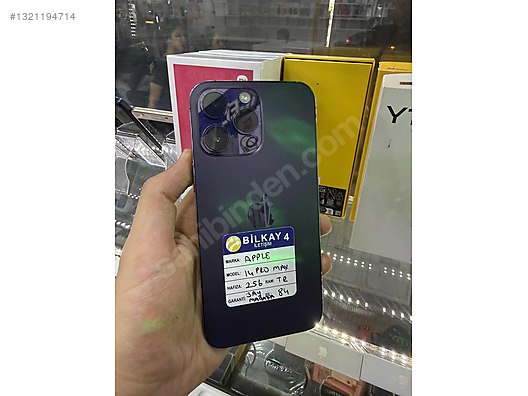 Apple / iPhone 14 Pro Max / İphone 14 pro max 256 gb pil 84