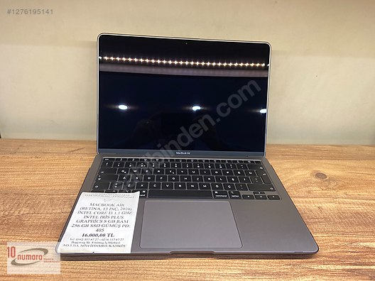 Apple Macbook / MACBOOK AİR (RETİNA, 13 İNÇ, 2020) İNTEL CORE İ3