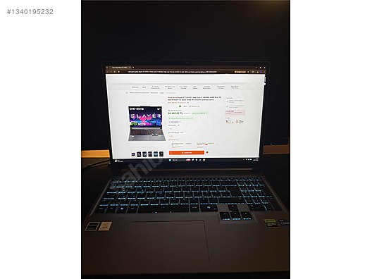 Intel Core i7 GameGaraj Oyuncu Laptop - 1340195232