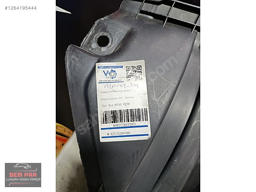 MERCEDES W213 E SERİSİ TAMPON ALT MUAHFAZA A2135200100 - İlan ve
