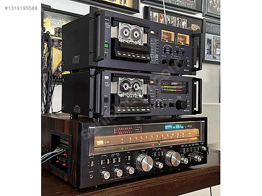 Sansui Receiver Amfi - Sansui G-971 Nadir Black Face Canavar