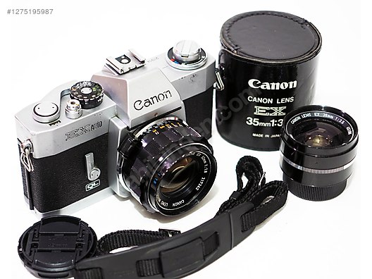 35mm Filmli SLR / Canon / Canon EX Auto QL Body & Canon 50/1.8