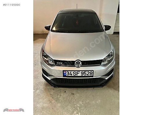 Otomobil Arazi Araci Dis Aksesuar Volkswagen Polo 6c Gti Tampon Uyumlu Gti On Lip Parlak Siyah Sahibinden Comda 911195990