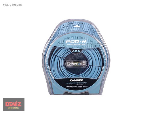 Accessories / Cables / For-x X-44 OFC KİT 4 GA KABLO SETİ TAM