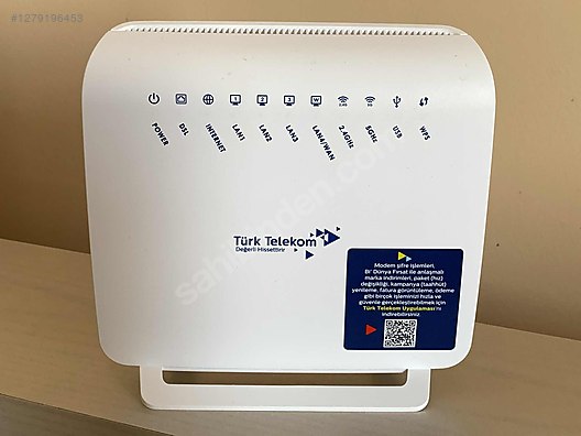 Tedat Modem Türk Telekom modem sahibinden.comda - 1279196453