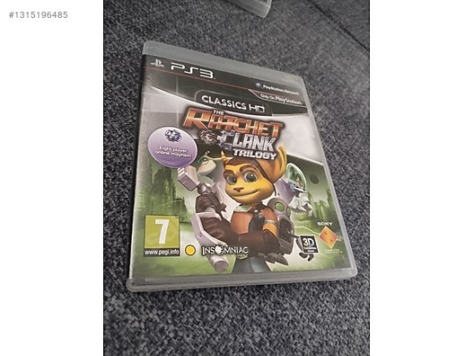 ps3 the ratchet clank trılogy jak and daskter on sahibinden.com