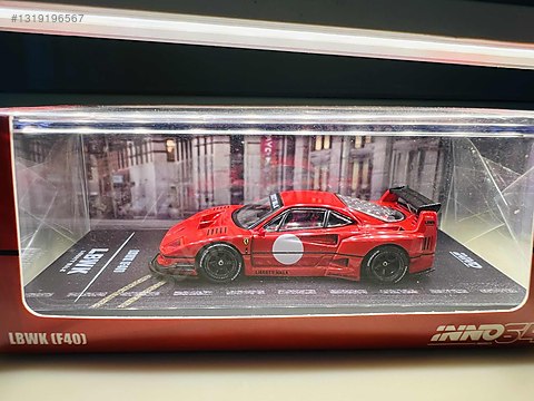 イノモデル 1/64 フェラーリ F40 LB チェイス サイン入り 2セット Inno64 Diecast Model 1:64 Ferrari Araba - 1319196567