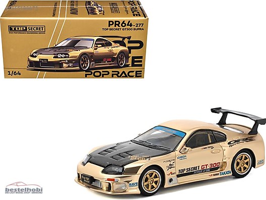 Pop Race Diecast Model 1:64 Toyota Araba - 1315196673