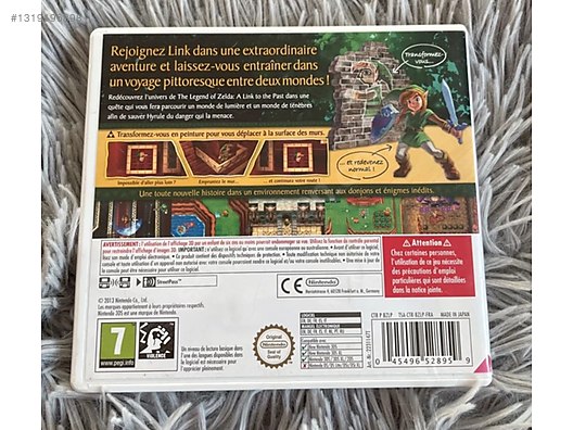 Zelda a link between time nintendo 2ds 3ds oyunu sahibinden.comda