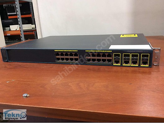 Cisco Catalyst 2960g 24tc Switch Managed 24 Switch Hub Splitter Ilanlari Uygun Fiyatlariyla Sahibinden Com Da 877197080