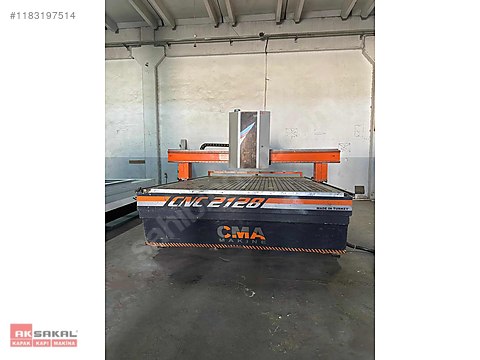 Aksakal mak / 2.el cma cnc freze makinesi on sahibinden.com