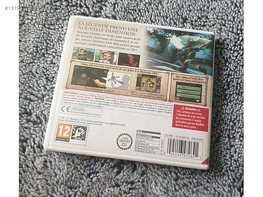 zelda ocarina of time Nintendo 2ds 3ds oyunu PAL sahibinden.comda