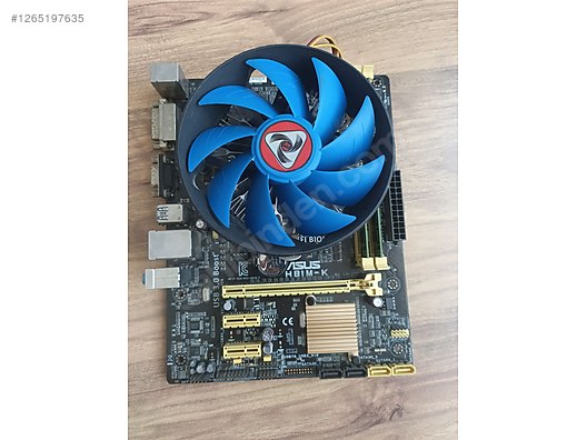 İŞLEMCİ RAM FAN (EKRAN KARTI İLE TAKAS OLUR) - Anakart ve Tüm Masaüstü Bilgisayar Parçaları sahibinden.com'da