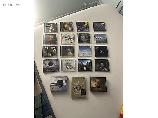 DREAM THEATER TÜM DİSKOGRAFİ + 3 DVD - Müzik CD leri Alışverişte
