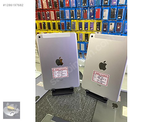 Apple / iPad mini 4 / SIFIR GİBİ TERTMİZ İPAD MINI 4-64GB SİM