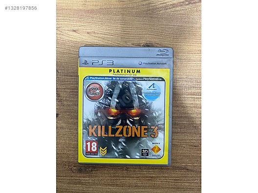 PlayStation 3 killzone 3 platinuim çok temiz ps3 oyun on