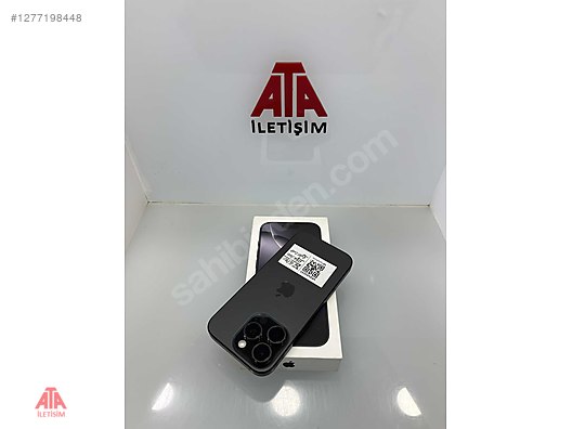 Resim Apple iPhone 16 Pro İkinci El TR | 128 GB | Siyah İkinci El -ATA İLETİŞİM-İPHONE 16 PRO 128GB SİYAH 1 AYLIK PİL 100 TR !