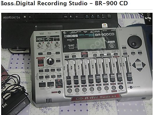 Boss Digital Recording Studio - BR-900 CD at  - 1067198488