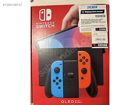 Nintendo Switch RT-149110 Nintendo Switch OLED + taşıma kabı + 4 oyun / çok temiz sahibinden