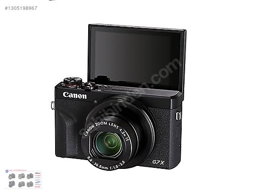 Kompakt / Canon / PowerShot G7 X Mark III / CANON G7X M III SIFIR