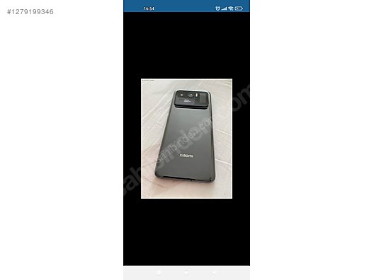 İkinci El ve Sıfır Alışveriş / Cep Telefonu & Aksesuar / Cep Telefonu / Xiaomi / Mi 11 Ultra