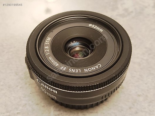 Lenses / Canon EF 40mm 2.8 STM on sahibinden.com - 1290199545