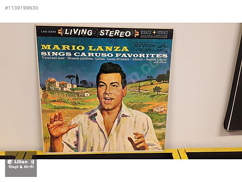 Mario Lanza Mario Lanza Sings Caruso Favorites 1960 USA M zik