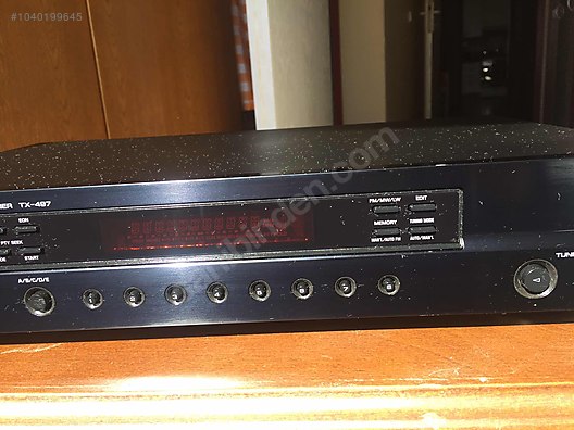 YAMAHA TX 497 STERO TUNER RDS - Tuner ve Ev Ses Sistemleri