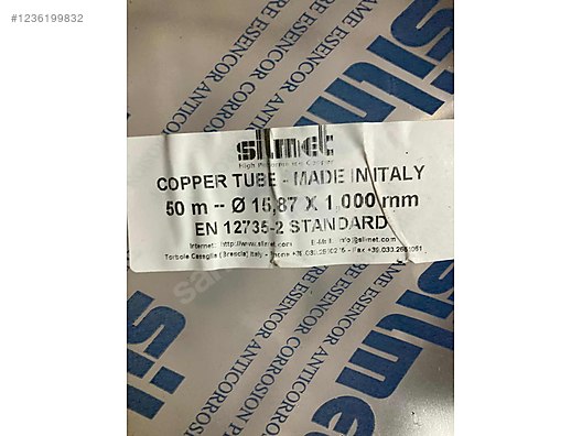 5/8 1.00m et kalınlığı - Kablo ve Yapı Malzemeleri sahibinden.com'da