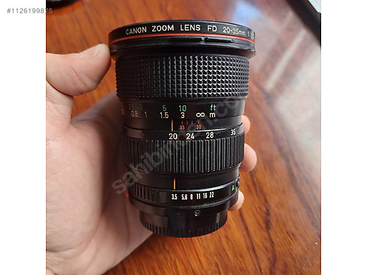Lenses / Canon FD 20-35mm f/3.5 L at sahibinden.com - 1126199875