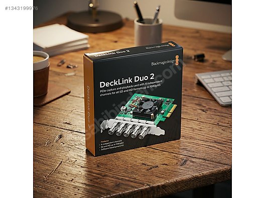 Blackmagic Design DeckLink Duo 2 Ses kartı on sahibinden.com