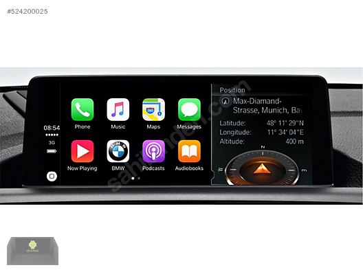 Car Multimedia Player / BMW NBT F30 VE 4 SERİLERİ KABLOSUZ APPLE CarPlay  4GB REM 64GB at  - 524200025