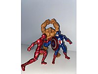 Marvel Legends 3.75 İronman Captaim America The Thing