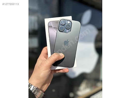 Resim Apple iPhone 16 Pro İkinci El TR | 128 GB | Siyah 