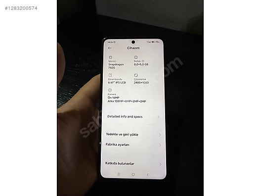 Used & Brand New Items / Cell Phones & Accessories / Cell Phones / Xiaomi / Mi 10i 5G