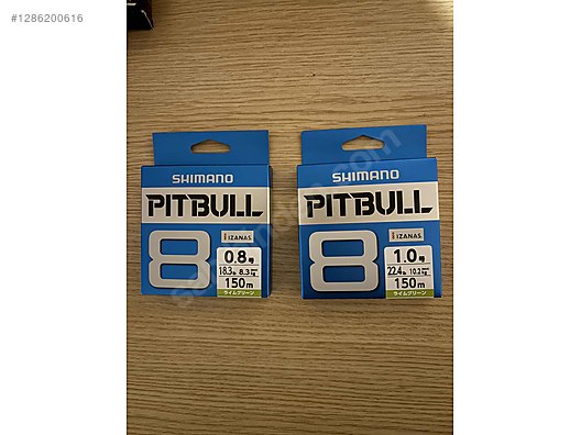Misina / Shimano PITBULL 8 örgü spin ip misinası sahibinden.comda