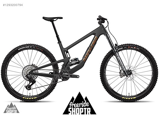 Santa Cruz Megatower GX AXS - Matte Black - Enduro Bisiklet on