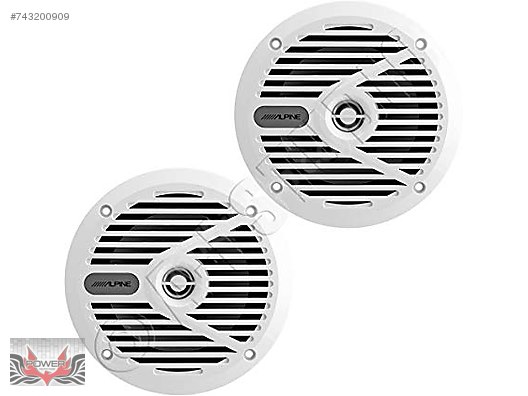 Speaker Coaxial Sps M601w Alpine Marin Hoparlor At Sahibinden Com 743200909