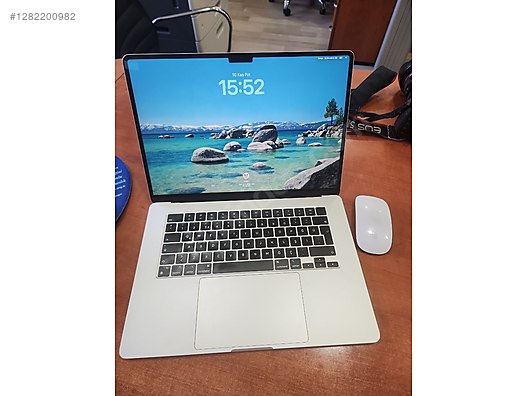 Macbook Air M3 15 inc + Magic Mouse. Kasa ile Takas - İlan ve