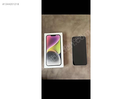 Apple / iPhone 14 Plus / Çiziksiz sıfır ayarında pil %85 iPhone