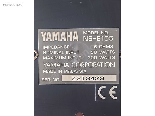 YAMAHA NS E105 - İkinci El Yamaha Set Hoparlörü Hoparlör fiyatları