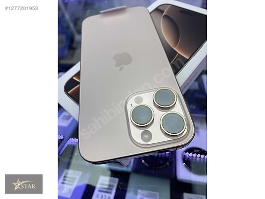 Resim Apple iPhone 16 Pro Max İkinci El TR | 1 TB | Çöl Titanyum İkinci El İPHONE 16 PRO MAX 1 TB SIFIR GİBİ ÇİZİKSİZ TÜRKİYE GARANTİLİ