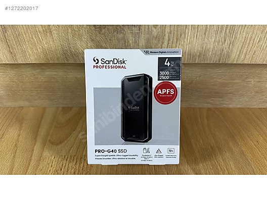 SanDisk Professional PRO-G40 SSD 4TB at sahibinden.com - 1272202017