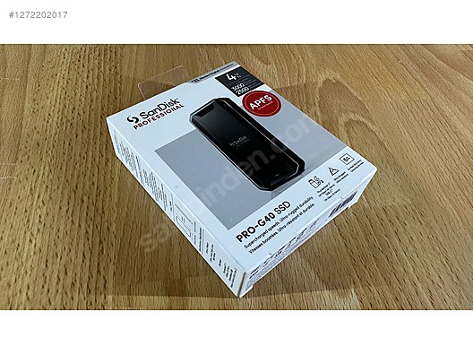 SanDisk Professional PRO-G40 SSD 4TB at sahibinden.com - 1272202017