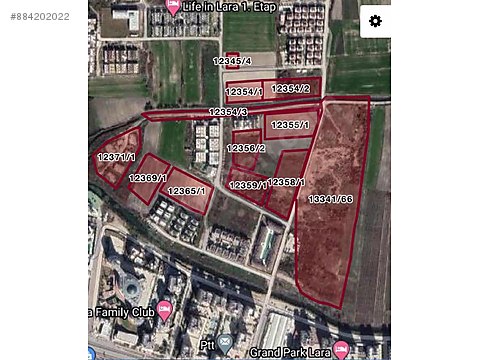 Antalya Lara Kemeragzi Arsa Satilik Arsa Ilanlari Sahibinden Com Da 884202022