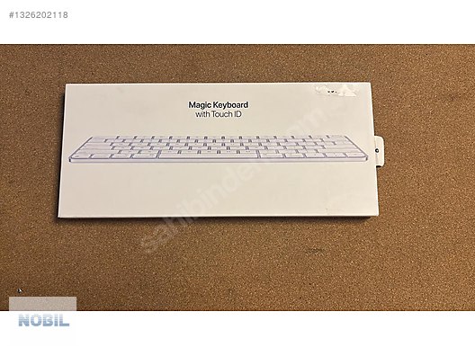 Apple Magic Keyboard Touch ID Klavye (A2449) sahibinden.comda