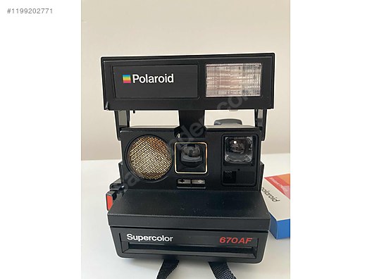 Şipşak Polaroid Supercolor 670AF ve Film