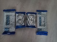 İkili topraklı priz 1 adet